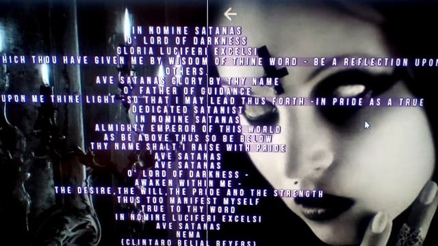 In nomine dei nostri Satanas!/Gloria Luciferi Excelsi!