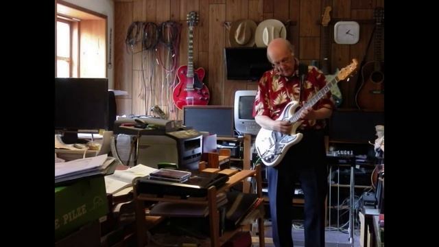 ATLANTIS played by Henning Kock, Denmark on BURNS LONDON Hank Marvin Anniversary Guitar x Atlantis