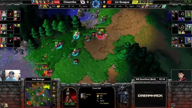 WC3 - Chaemiko vs. Lin Guagua - Group A - DreamHack WarCraft 3 Open: Winter 2021 - AS