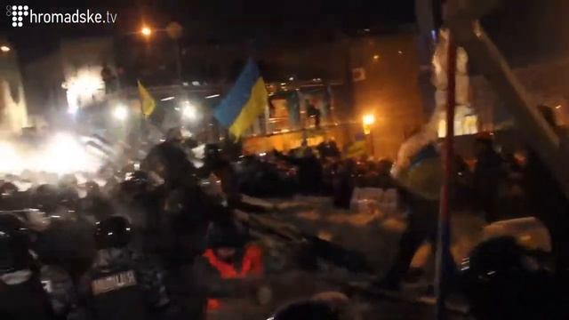 Беркут  Штурм барикад Євромайдану