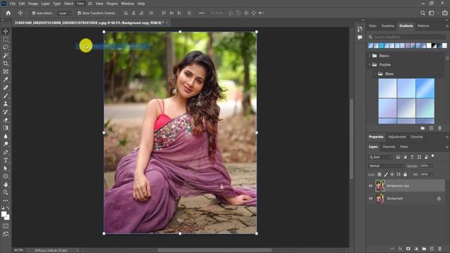 HDR Camera Raw Trick Green Tone Photo Editing Tutorial | Photoshop cc Background Colour Change