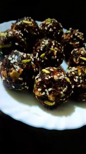 Dry fruit laddu recipe