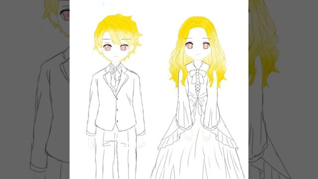 Ibis paint/twin siblings new life