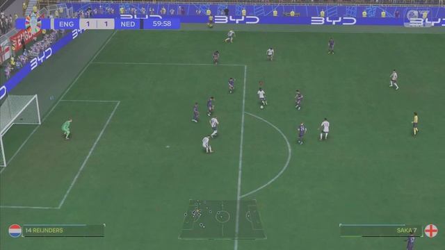 England Vs Netherlands EURO 2024 Semi-Final FC24 (Ps5Gameplay 4k)
