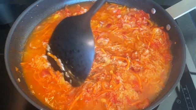 РИС с овощами и яйцами на сковородке | рецепт для ленивых