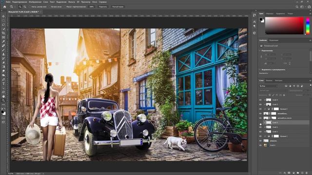 How to fit an object into any background in Photoshop _!