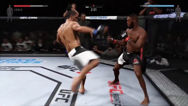JON JONES VS ANTONIO SILVA - UFC 2- GAMEPLAY - TYLERSTREEM - XBOX ONE - ONLY 7 YEARS OLD