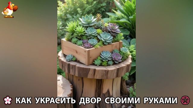 Как украсить двор дома фото идеи (159) 🏡 для дачи и сада своими руками 🌷🪻🌺💮