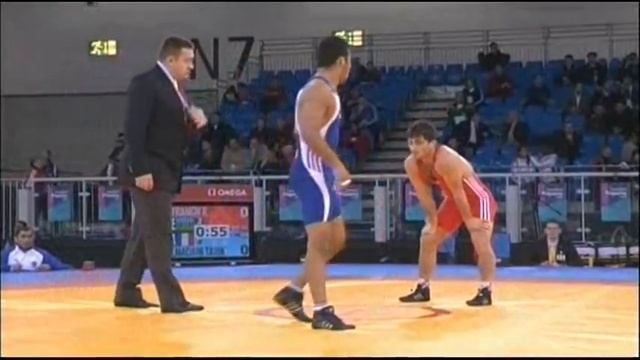 Wrestling Greco-Roman 60KG 1/2 Final AZE - FRA