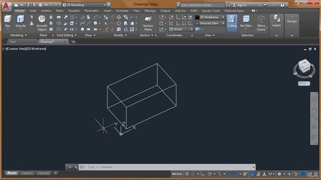 38 - View Cube Generating Primitives Rotate Visual Tool Changing Visual Styles
