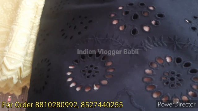 Designer Boutique Fabric at Cheap Rate|Georgget Organza Lycra Cotton Chikan|Katran Market Mangolpur