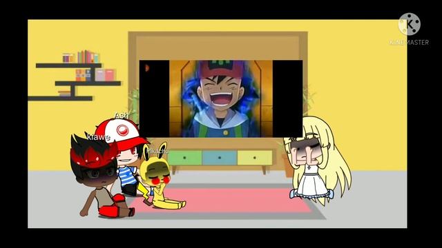 Ash e os amigos dele reagindo o Ash do mal (sidinei gamer)