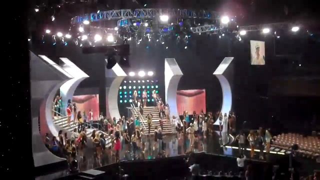 Miss Universe 2010 "Pick 15" rehearsal
