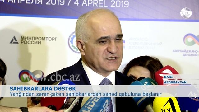 ZƏRƏRÇƏKƏN SAHİBKARLARDAN SƏNƏD QƏBUL EDİLİR