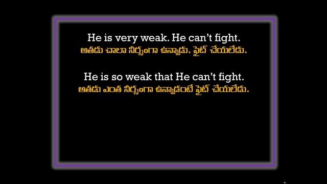 spoken english in telugu|learn english through telugu|English|english sentences#coolwaytolearn