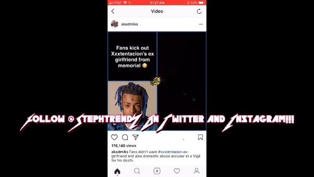 XXXTentacion Fan Kicked Geneva from Memorial and She Responds Going Off