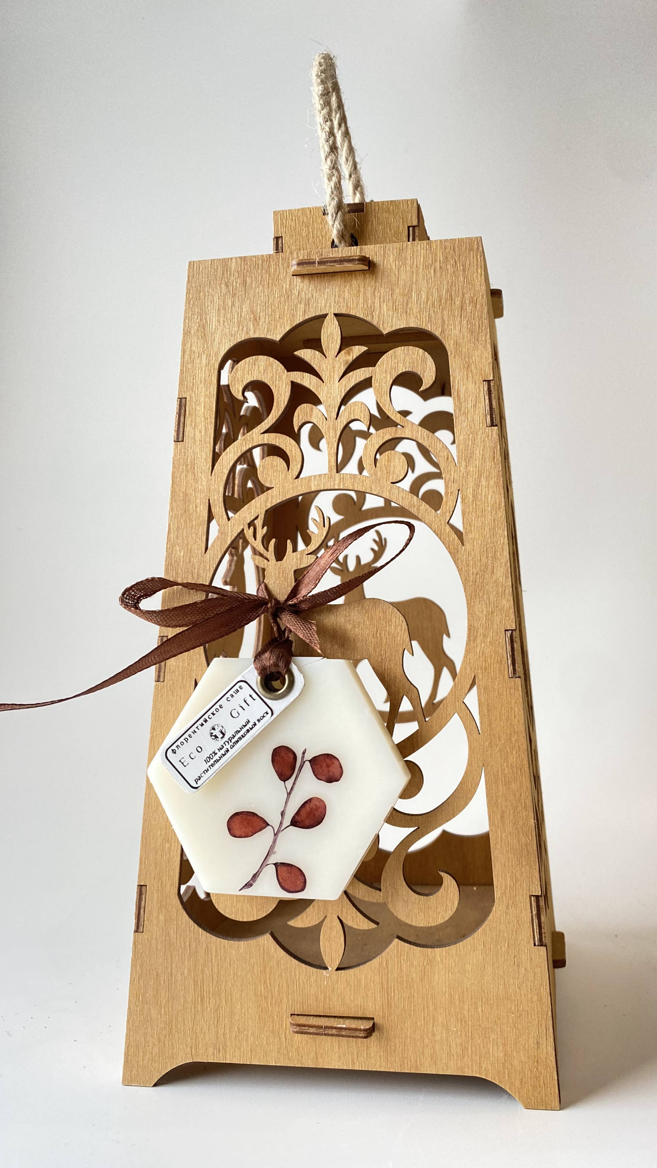 Флорентийское саше Luxe Florentine от Eco Gift с люверсом и лентой