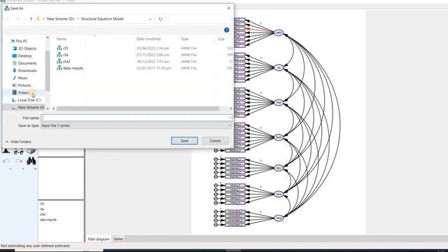 How to Perform Confirmatory Factor Analysis from Exploratory Factor Analysis on AMOS