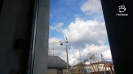 Hoverboard turbine upgrade and 6-20mps wind gusts
