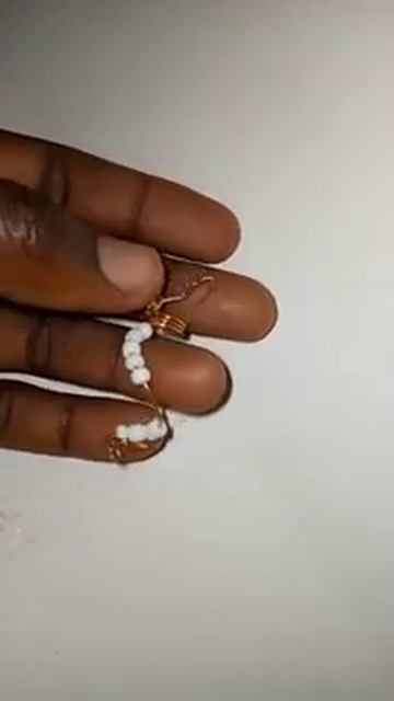 Boucles d'oreilles chic en perles