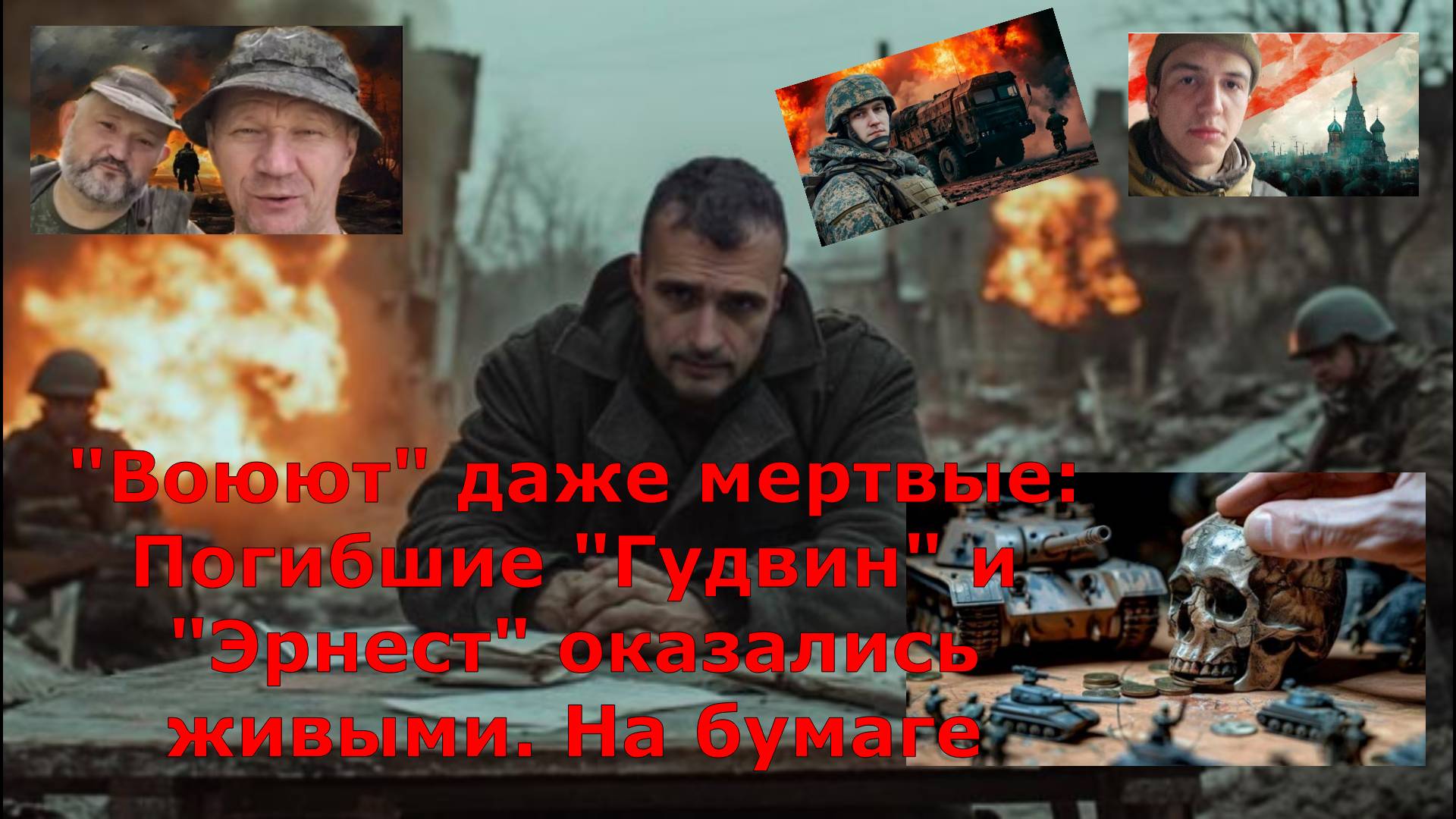 "Воюют" даже мертвые: Погибшие "Гудвин" и "Эрнест" оказались живыми. На бумаге
