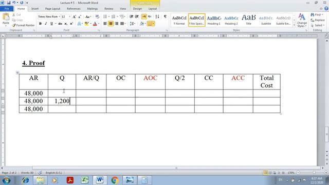 Lecture # 5 || BBA || Managerial Accounting || EOQ