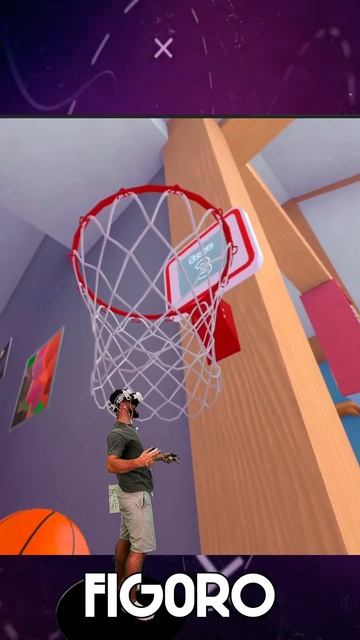 ДАНК 2 #cat #vr #quest3  #metaquest3 #shorts #игры #iamcat #кошки #кот #приколы #баскетбол #данки