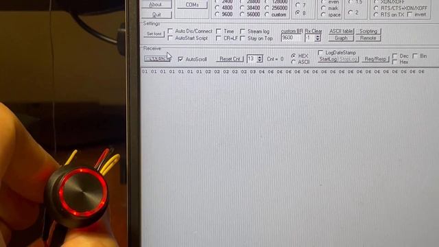 Добавлен режим альтернативного вращения UART энкодера