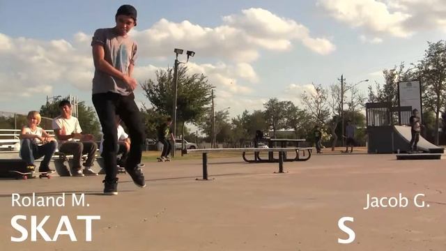 MAJER GAMES Rail SKATE Jacob Gonzalez VS Roland Morin