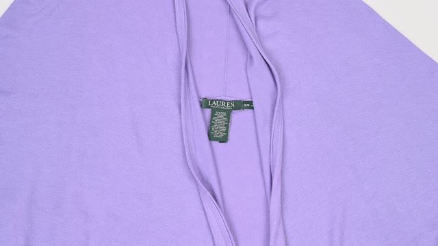 Кардиган накидка пончо Ralph Lauren модал шёлк