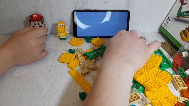 Lego Super Mario Мощная атака растения-пираньи