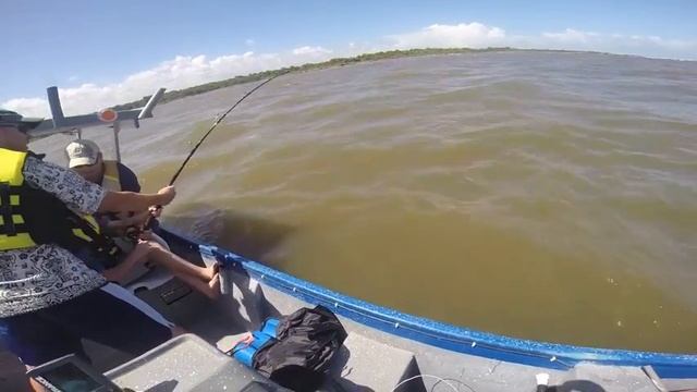 Toucan and Tarpon Fishing Lodge Tortuguero Costa Rica Brayden Tarpon Fight 1