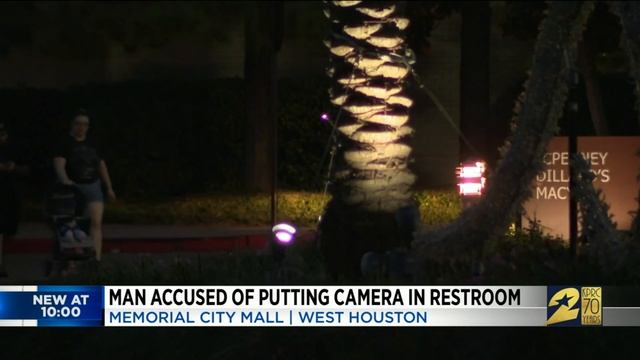 Man accused of putting camera in restroom