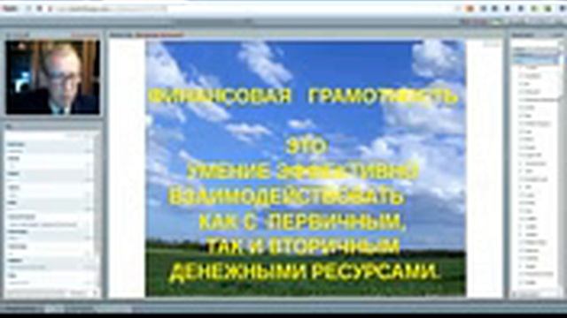 Вебинар по финансовой грамотности от Webtransfer с Владимиром Шавериным №1 от 22 ноября 2014
