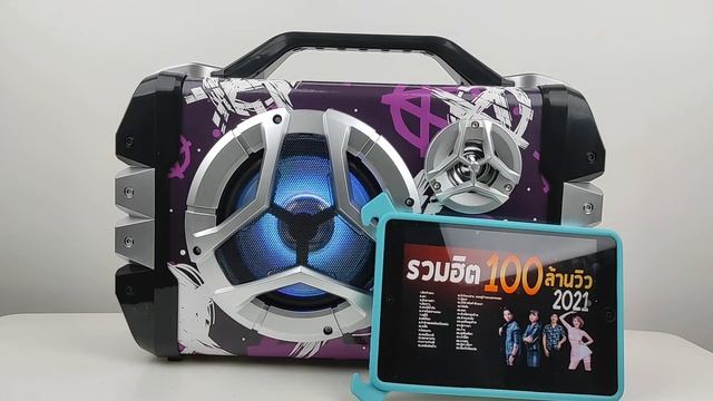 THEO K2 ลำโพงบลูทูธ แบบหูหิ้ว เบสแน่น แถมฟรี ไมโครโฟน