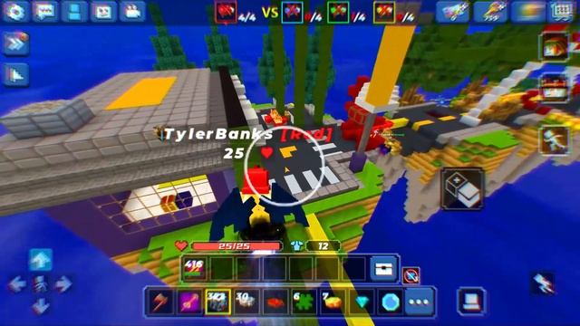 TylerBanks Unlimited CPS on Bedwars Blockman GO PC!! Legendary PC Bedwars Gameplay!! - Blockman Go