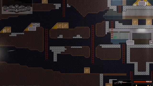 Brain Out Wiki - [Bunker] Прострел с нижнего яруса от базы к флагу B на карте Bunker.