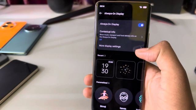 Realme 12 pro 5g always on display, always on display setting in Realme 12 pro 5g