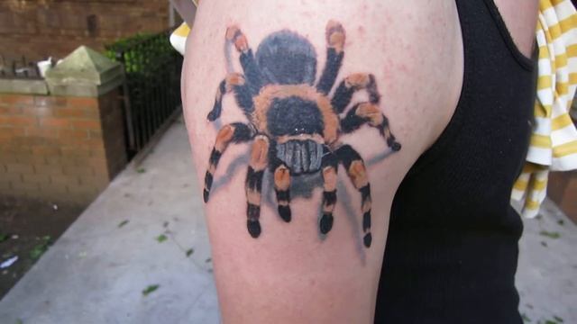 Tarantula tattoo