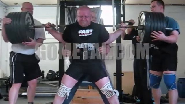METAL Gym Training, Antti Vajavaara, squat 325kg/dead 310kg