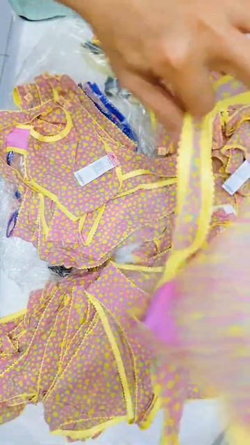 panty girl pink orange  3545