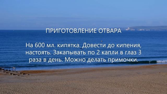 Сбор № 357. При конъюнктивите, миопатии, золотушном воспалении и невритах зрительного нерва.