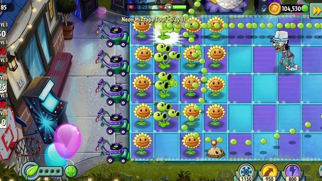 PvZ 2 | Neon Mixtape Tour - Day 11