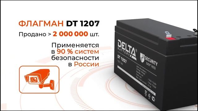 Аккумуляторные батареи Delta