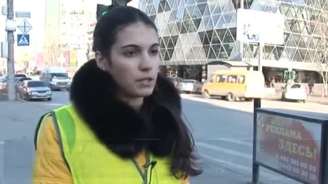 Студенты и сотрудники Госавтоинспекции провели совместную профилактическую акцию Волгограде