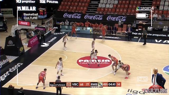 Coach Ponsarnau - Back screen alley oop | Basketball Culture