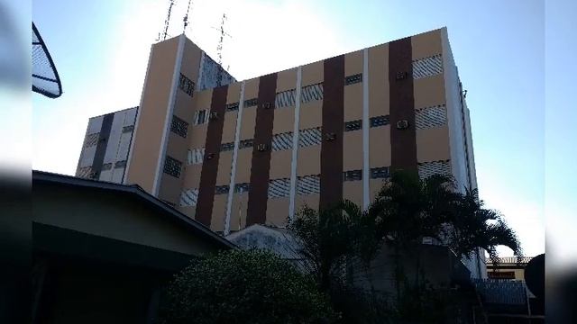 Pintura predial, Palace hotel Inga , em Andirá norte do Paraná