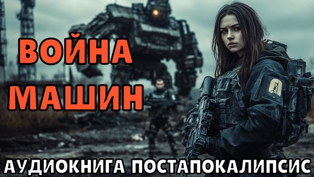 АУДИОКНИГА: ВОЙНА МАШИН (полная аудиокнига). ПОСТАПОКАЛИПСИС