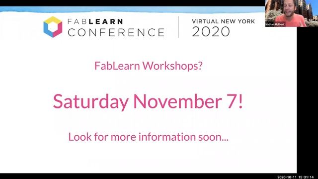 FabLearn 2020: Conclusion