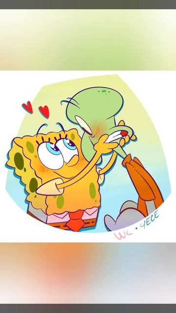 Squidbob(SquidwardxSpanchBob) Сквидвард и Спанчбоб.